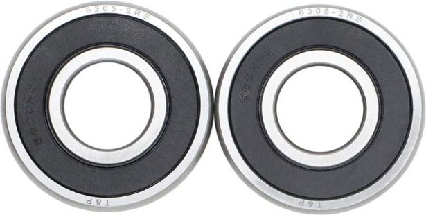 Bearing - 6305-2RS (2 pc set) 62x25x17 - BRG6305-2RS - PBC152F1