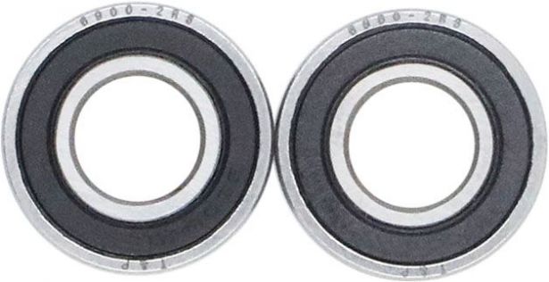 Bearing - 6900-2RS (2 pc set) 22x10x6 - BRG6900-2RS - PBC175F1