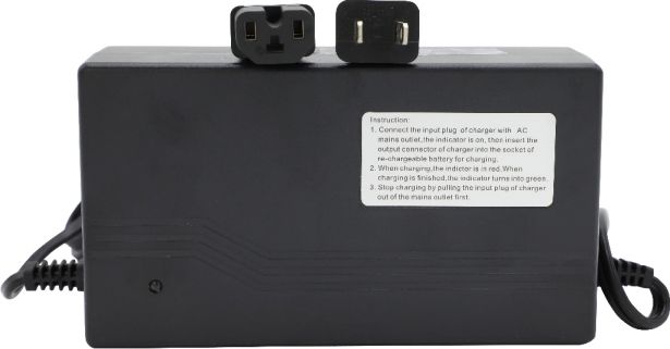 Charger - 72V, 2A, T-Prong Plug with C13, Lithium - CHG7220TLF1