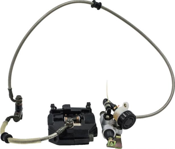 Foot/Rear Brake Lever and Caliper Assembly - ATV, Hisun, 500cc - 90A4250 - PBC706F1