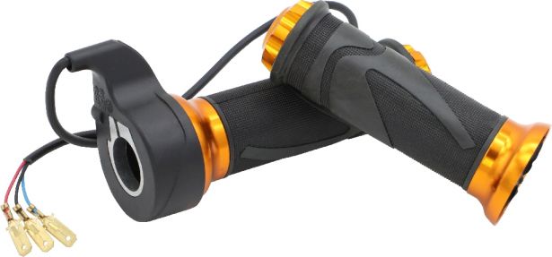 Throttle Lever - Twist Grip, Scooter, Gold (Set) - 70C3205GD - PBC2744F1