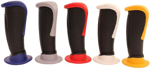 Throttle Grips - Tapered, Red - 70D1845RD - PBC2719F1