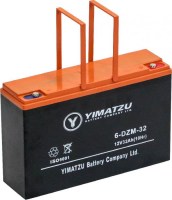 Battery - EV12320 / 6-DCM-32A / 6-DZM-32A / 6-FM-32A, AGM, 12V 35Ah, Yimatzu, Threaded Terminals - BATEV12032A - PBC84EF1