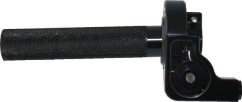 Throttle Lever - Twist Grip, CNC, 90cc to 250cc, Dirt Bike, Yimatzu Brand, Black - 70A3250BK - PBC2711F1