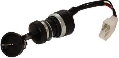 Ignition Key Switch - 5 pin 5 wire Male, Plastic - 10A4210 - PBC2345F1
