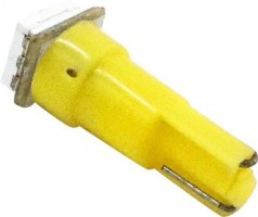 Light Bulb - LED, 12V, 3W, T5, Yellow - BLB5100YW - PBC3083F1