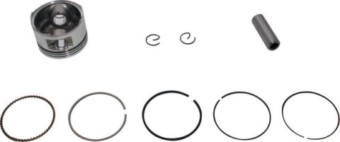 Piston and Ring Set - 50cc to 110cc, GY6, 50mm, 13mm (9pcs) - 30A8650 - PBC1694F1