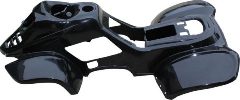 Plastic Set - 50cc to 125cc ATV, Black, Racing Style - 70A7110BK - PBC600F1