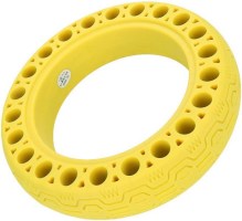 Tire - 10x2.5, 60/70-6.5, Circular Honeycomb, Solid, Red, G30 - PBC40K10F1