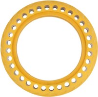 Tire - 8.5x2, Circular Honeycomb, Solid, Red - PBC40K082F1
