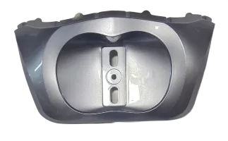 Tessa Apple shape plastic Silver