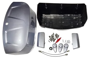 Tessa Rear case Silver